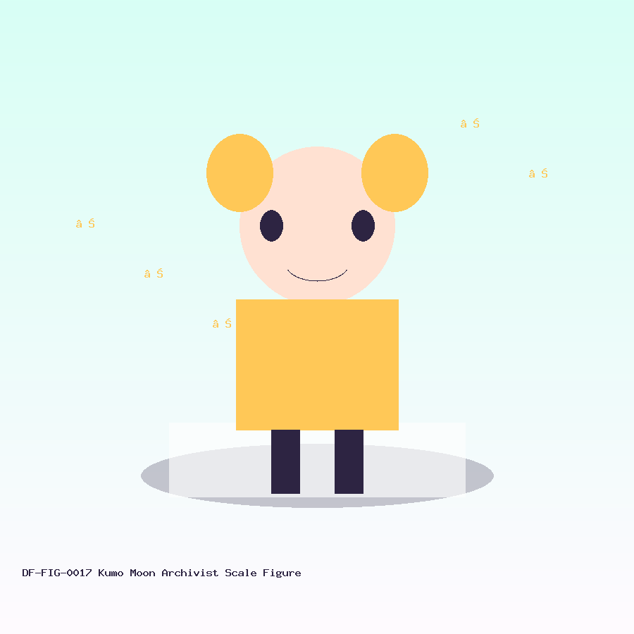 kumo moon archivist scale figure scale figure demo product image