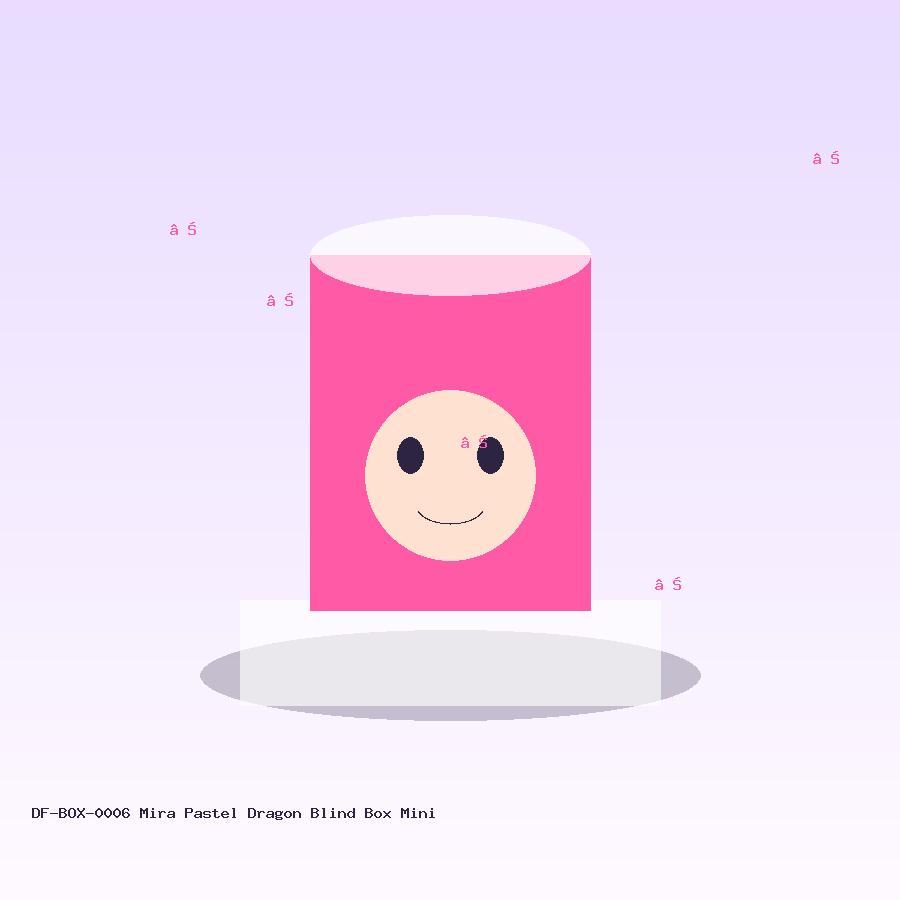 mira pastel dragon blind box mini blind box mini demo product image