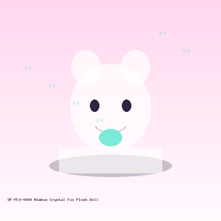 nimbus crystal fox plush doll plush doll demo product image