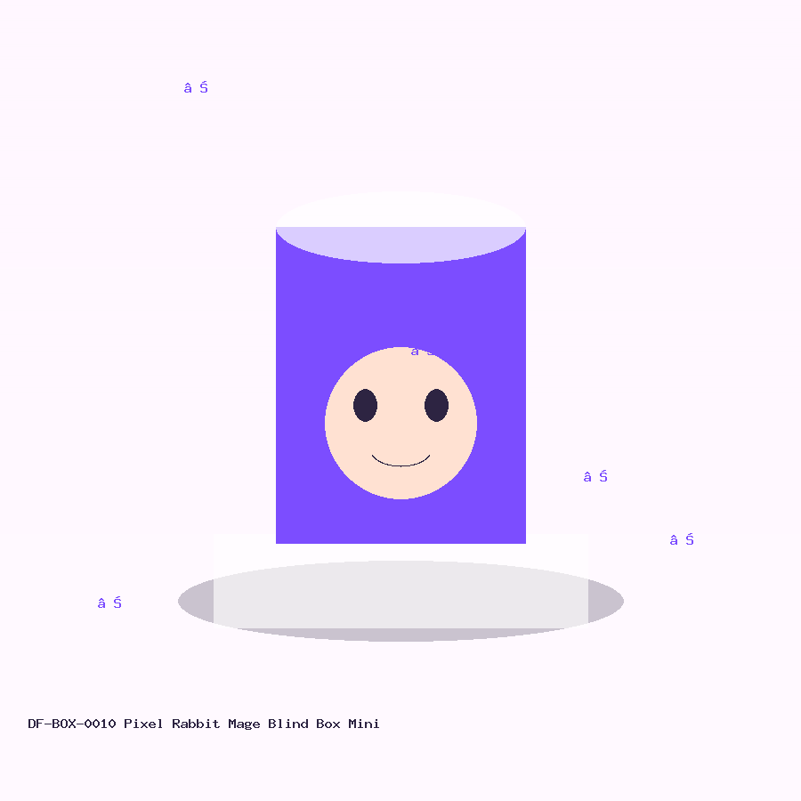 pixel rabbit mage blind box mini blind box mini demo product image