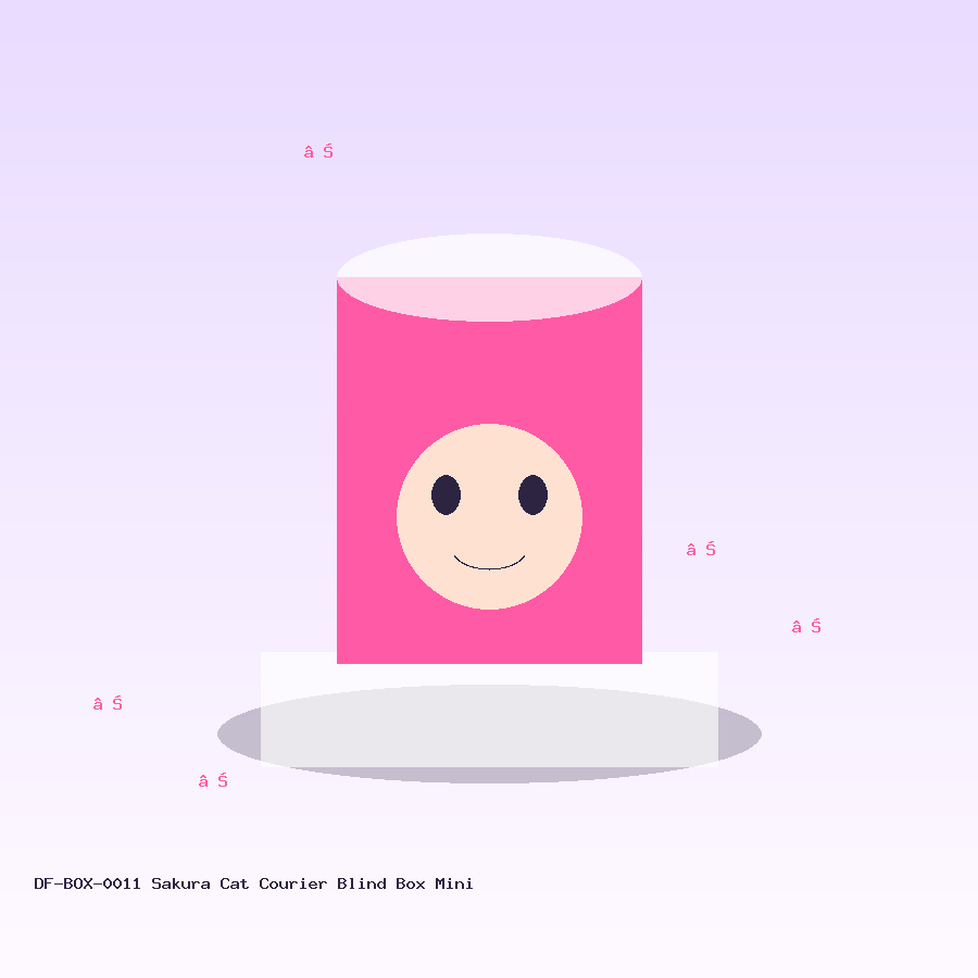 sakura cat courier blind box mini blind box mini demo product image