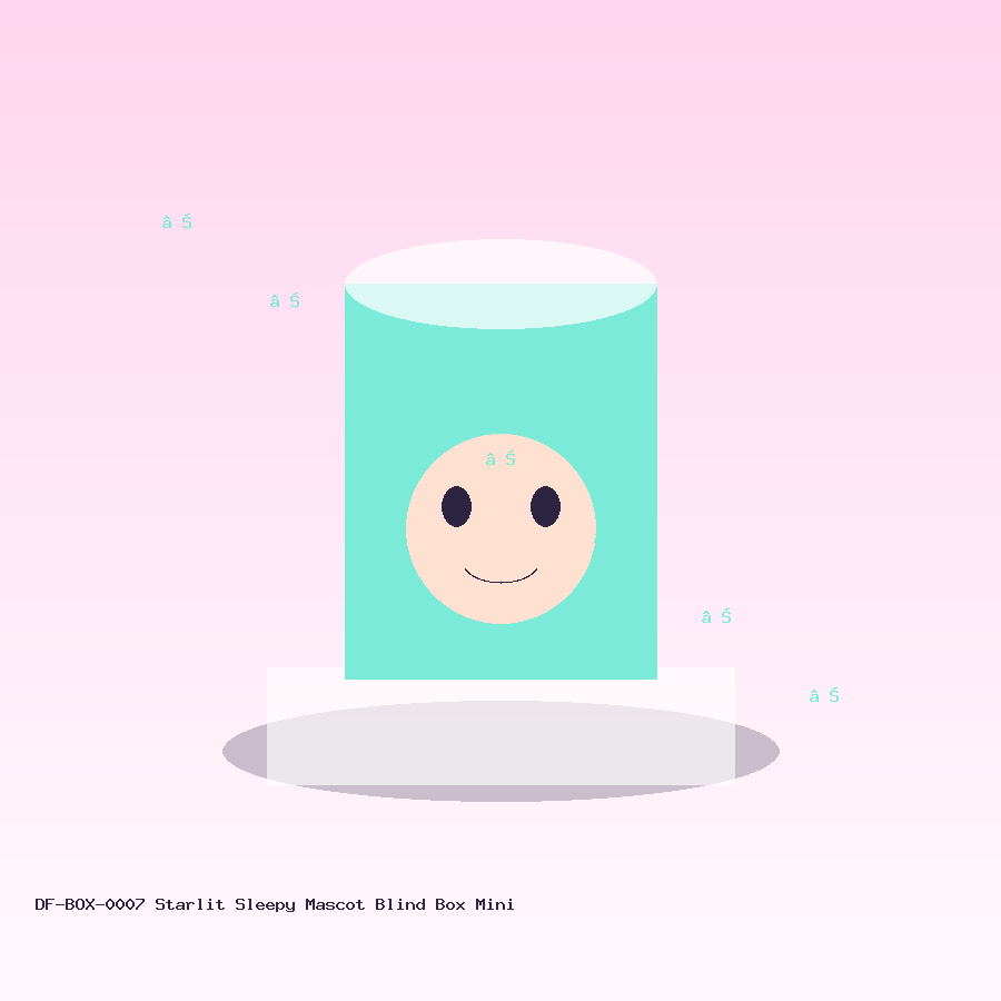 starlit sleepy mascot blind box mini blind box mini demo product image